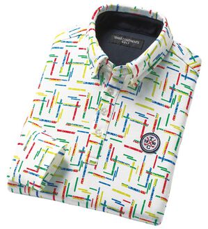 「＜トランスコンチネンツゴルフ＞スイング快適！立体裁断ポロシャツ（メンズシャツ）」｜ホワイト