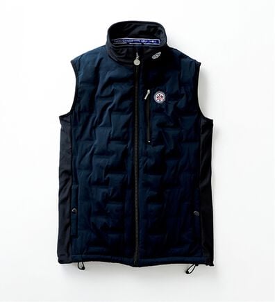 「＜トランスコンチネンツゴルフ＞ヒーター付きアクティブベスト（メンズベスト）」