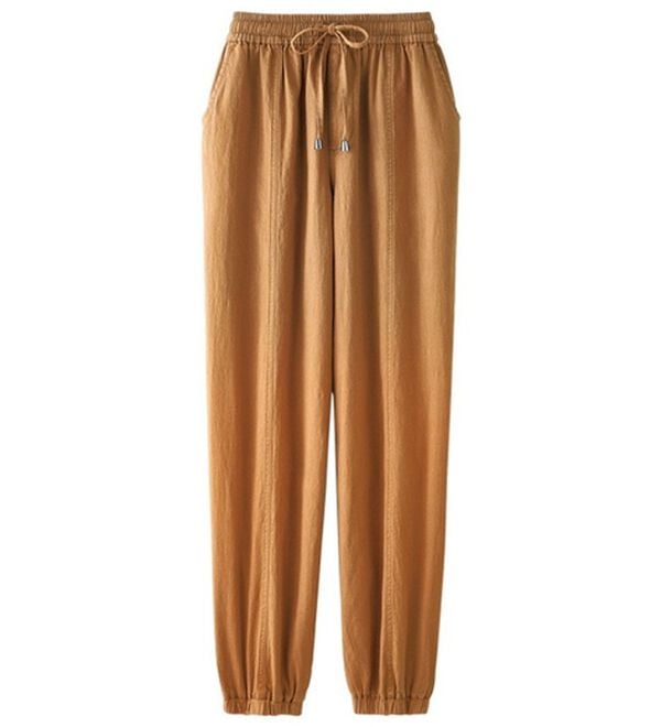 ルフラン（ルフラン）の「すっきり見せのさらヒヤッ！美パンツ（その他パンツ）」｜オレンジブラウン