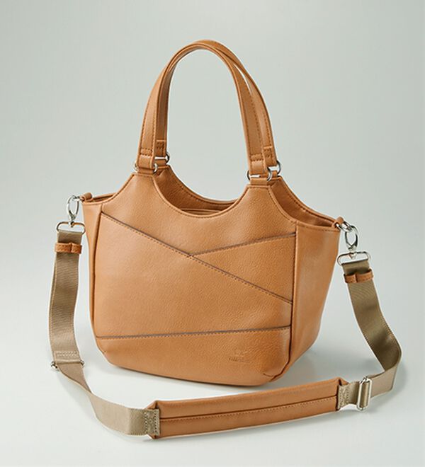 BELLUNA（ベルーナ）の「＜ゴールデンベア＞肩当て付２ＷＡＹ手提げ（ハンドバッグ）」｜詳細画像