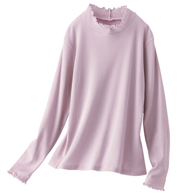 BELLUNA（ベルーナ）の「《ＨｕｇＲｅａｍコットン》メロウリブプルオーバー（カットソー）」｜詳細画像