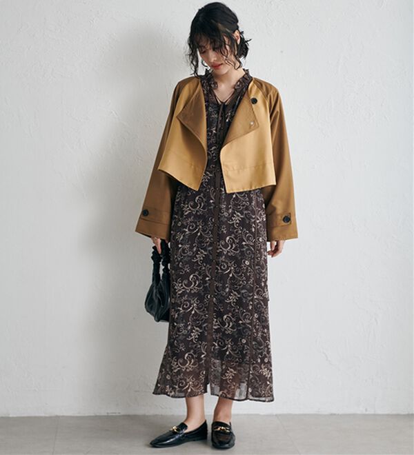 RANAN（ラナン）の「【2点セット】マルチウェイレイヤードコート（ロングコート）」｜詳細画像