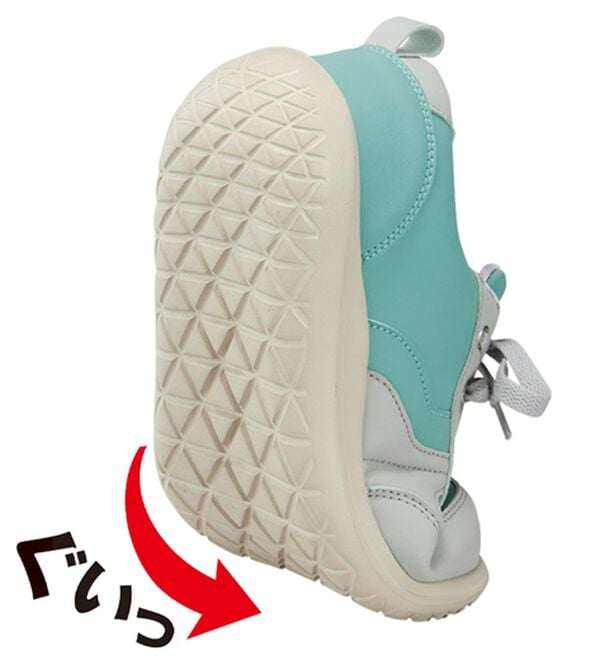 BELLUNA（ベルーナ）の「ゆったり５Ｅ配色オブリークスニーカー（スニーカー）」｜詳細画像