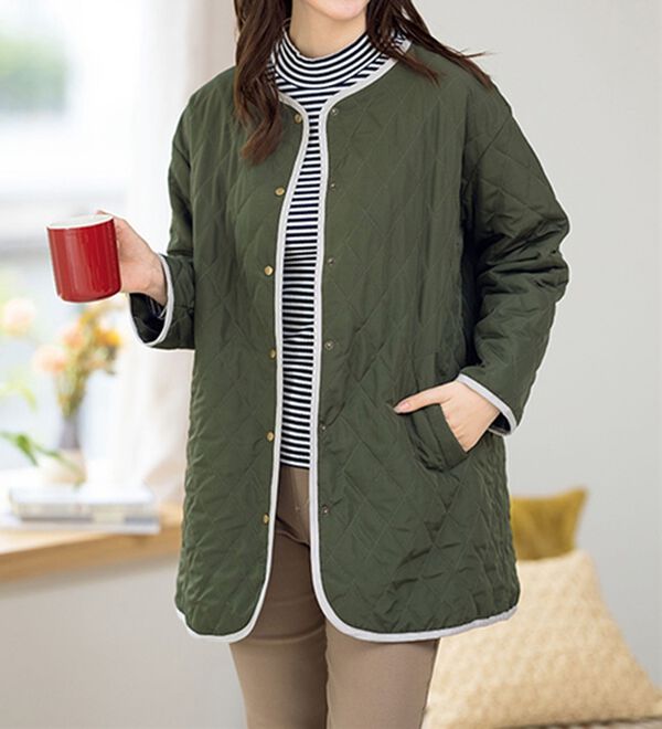 ルフラン（ルフラン）の「【２点セット】かる～い暖かキルトのよくばり２点セット（パジャマ・ルームウェア）」｜詳細画像