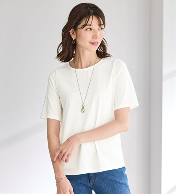 BELLUNA（ベルーナ）の「透かし編ジレアンサンブル（ジレ）」｜詳細画像