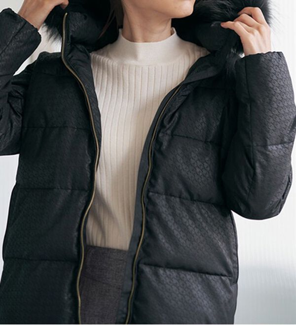 RANAN（ラナン）の「リアルファー付ダウンショートコート（ショートコート）」｜詳細画像