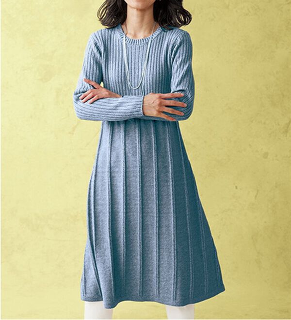 BELLUNA（ベルーナ）の「パール使い編地変化ニットベストアンサンブル（アンサンブル）」｜詳細画像