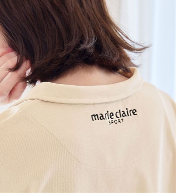 Viola e Viola（ヴィオラ エ ヴィオラ）の「【ｍａｒｉｅ　ｃｌａｉｒｅ　ＳＰＯＲＴ】スキッパーポロチュニック（チュニック）」｜詳細画像