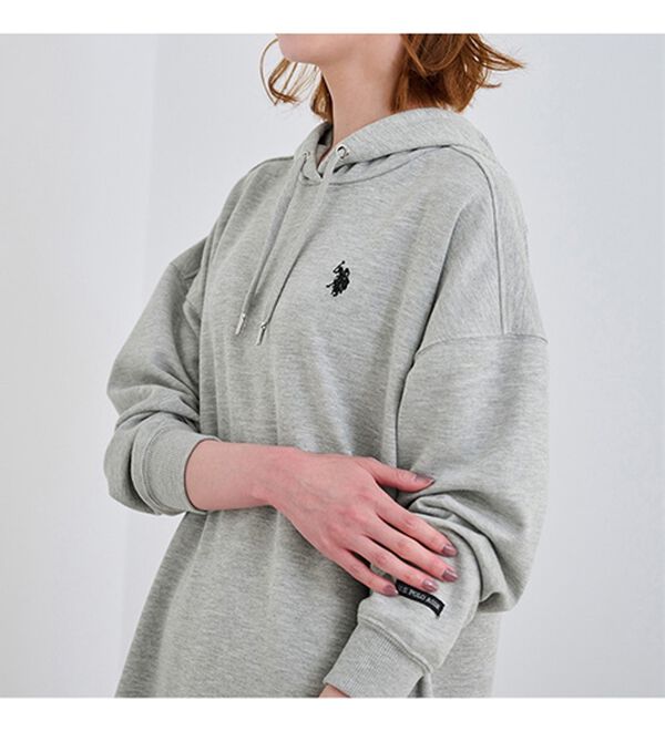 ダンボールパーカーワンピース＜U.S.POLO ASSN.ユーエスポロアッスン  