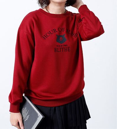 BELLUNA（ベルーナ）の「＜ｓｏｒａｆｕｋｕ＞ロゴデザインプルオーバー（カットソー）」