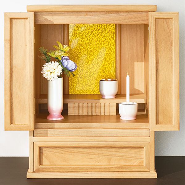 天然木コンパクト仏壇 - ベルーナ【公式】
