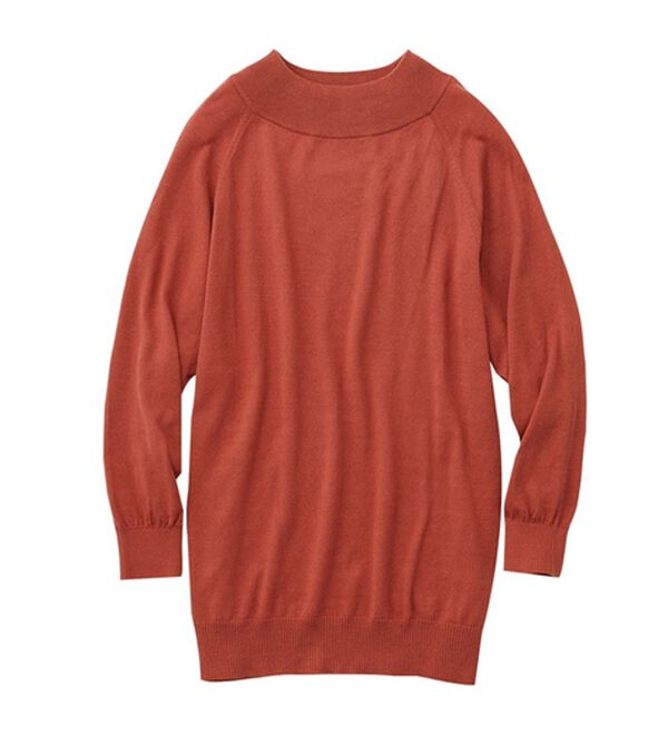 Viola e Viola（ヴィオラ エ ヴィオラ）の「【静電気防止】綿１００％ゆるチュニック（チュニック）」｜詳細画像