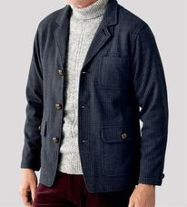 「＜ケン・コレクション＞ウール調シューティングジャケット（メンズジャケット）」