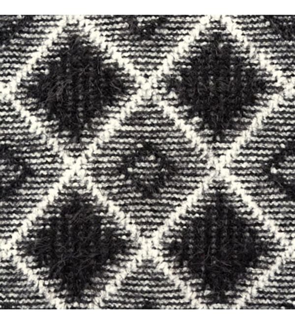 RANAN（ラナン）の「ダイヤ柄配色ニットチュニック（チュニック）」｜詳細画像