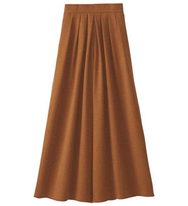 BELLUNA（ベルーナ）の「タックデザインスカーチョ（フルレングスパンツ）」｜詳細画像