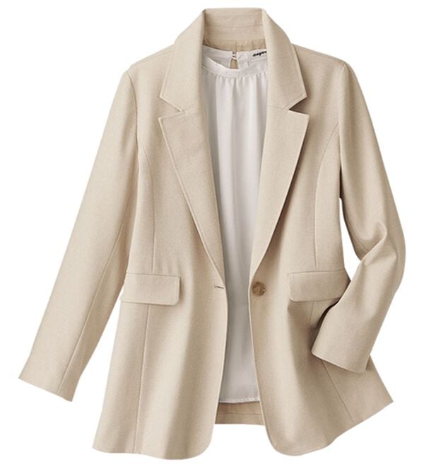 BELLUNA（ベルーナ）の「＜楽スタフィット＞シリーズ（ジャケット・パンツ・ベスト）（フルレングスパンツ）」｜詳細画像