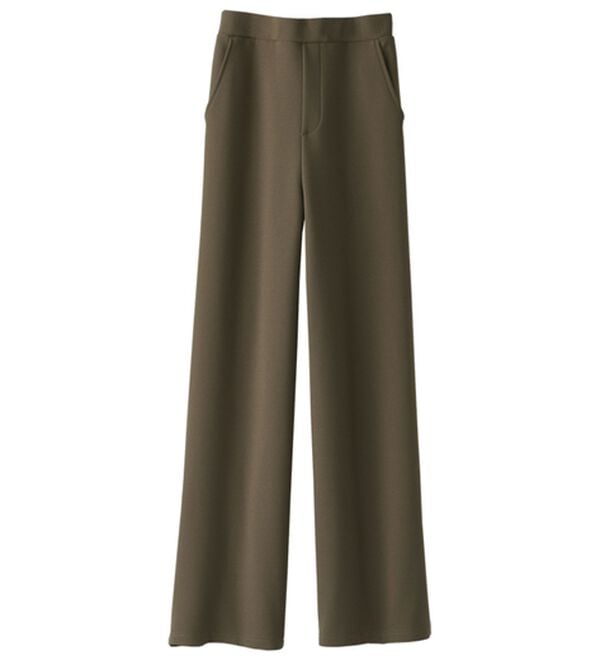 BELLUNA（ベルーナ）の「＜ジュエルウォーム＞ワイドパンツ（ワイドパンツ・ガウチョ）」｜モカ