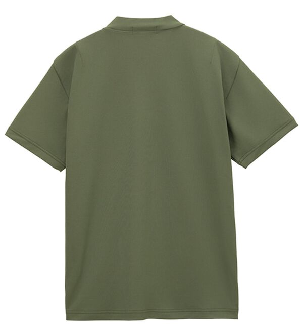 「＜ルコック＞ポケット付き半袖モックネックシャツ（メンズシャツ）」｜詳細画像