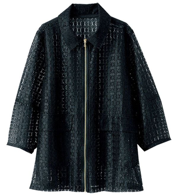 BELLUNA（ベルーナ）の「上品花柄レースジャケット（その他ジャケット）」｜詳細画像