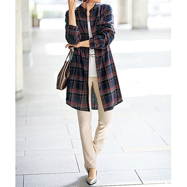 BELLUNA（ベルーナ）の「なめらかボンディング素材美脚ストレートパンツ（フルレングスパンツ）」｜詳細画像