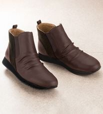 ルフラン（ルフラン）の「あったかボアのサイドゴアブーティ（ブーツ）」