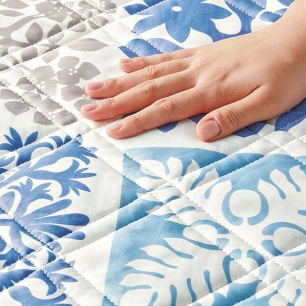 「ハワイアンキルト風冷感ソファカバー（ソファーカバー）」｜詳細画像