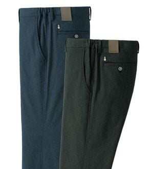 「＜ハッシュパピー＞らくらくデザインひんやりパンツ（メンズチノパンツ）」｜2本組