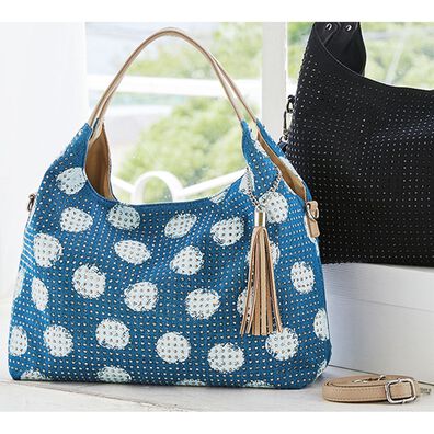 BELLUNA（ベルーナ）の「ラインストーンくり手型２ＷＡＹ手提げ（その他バッグ）」