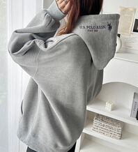 GeeRA（ジーラ）の「【U.S. POLO ASSN.】フード刺繍裏起毛パーカー（パーカー）」