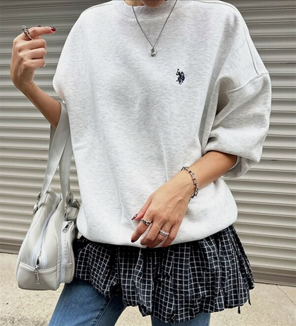 GeeRA（ジーラ）の「【U.S. POLO ASSN.】表ピーチ裏起毛スウェット（トレーナー・スウェット）」｜詳細画像