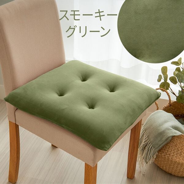 iellio（イエリオ）の「とろけるマイクロシートクッション２枚組＜抗菌防臭機能付＞（クッション・クッションカバー）」｜詳細画像