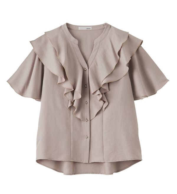 RANAN（ラナン）の「ラッフルフリルブラウス（ブラウス）」｜詳細画像