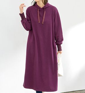 LAVIENNE（ラヴィエンヌ）の「裏起毛ワンピース（パジャマ・ルームウェア）」｜詳細画像