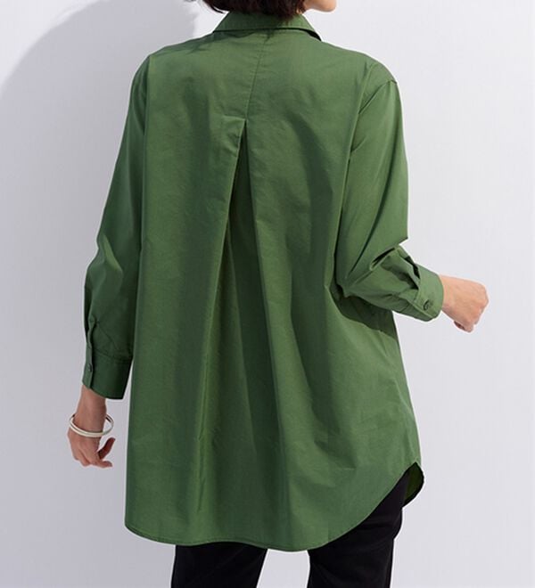 BELLUNA（ベルーナ）の「＜ＳＯＬＯＴＥＸ（Ｒ）＞ストレッチビッグシャツ（シャツ）」｜詳細画像