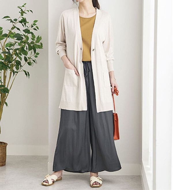 BELLUNA（ベルーナ）の「ヒンヤリ綿１００％大人顔タンクトップ（タンクトップ・キャミソール）」｜詳細画像