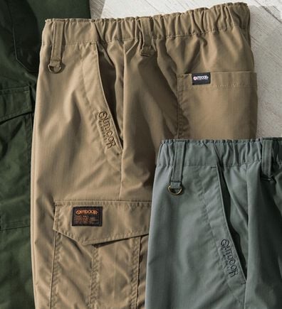 「＜アウトドアプロダクツ＞年間定番らくらくカーゴパンツ（メンズフルレングスパンツ）」