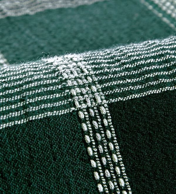 BELLUNA（ベルーナ）の「【２枚組】刺し子素材かっぽうチュニック（ホームウェア）」｜詳細画像