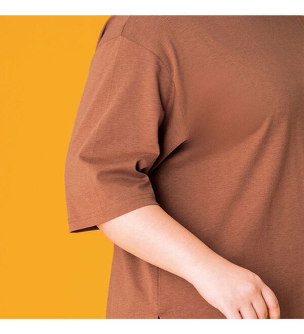 ルフラン（ルフラン）の「【４色組】ゆる感なめらかプルオーバーネックレス付（カットソー）」｜詳細画像