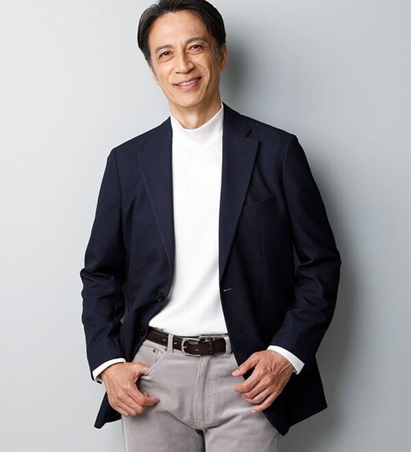 「大人のハイネックシャツ（メンズカットソー）」｜詳細画像