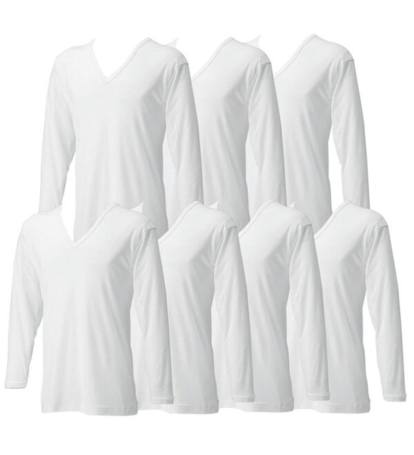 「＜グンゼ＞爽快ドライ（Ｒ）インナー１週間パック（メンズ肌着・インナーウェア）」｜詳細画像