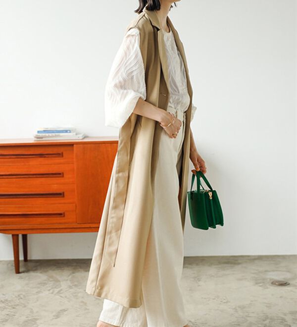 GeeRA（ジーラ）の「２ＷＡＹシアージャカードブラウス（ブラウス）」｜詳細画像