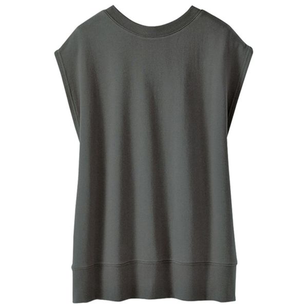 BELLUNA（ベルーナ）の「【２枚組】プルオーバー付カットソーベスト（ベスト）」｜詳細画像