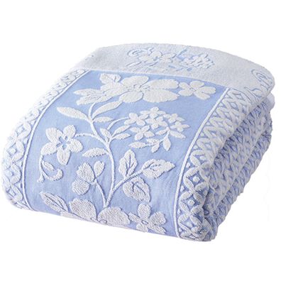 「今治産ロング＆ボリュームジャカード織タオルケット（肌掛布団・タオルケット）」