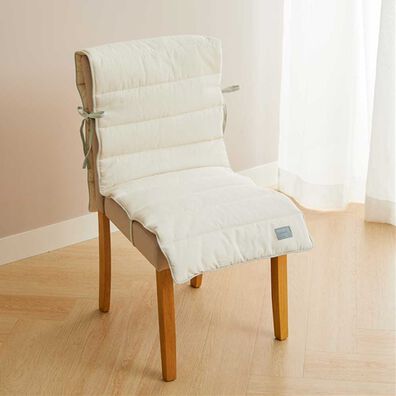 iellio（イエリオ）の「綿１００％　３ＷＡＹ　ソファ＆ダイニングロングパッド（チェアカバー・チェアパッド）」