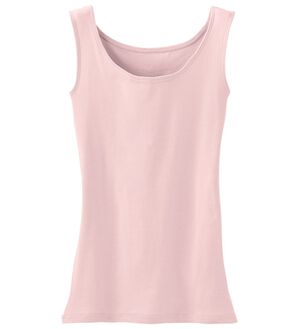 LAVIENNE（ラヴィエンヌ）の「素肌よろこぶオーガニックコットンタンク（肌着・インナーウェア）」｜スイートピンク