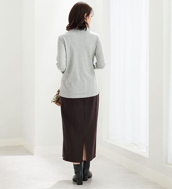 BELLUNA（ベルーナ）の「重ね着風フリル衿プルオーバー（カットソー）」｜詳細画像