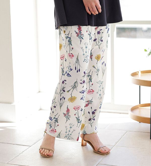 BELLUNA（ベルーナ）の「トレンド感が薫る！ポケット付ワイドパンツ（ワイドパンツ・ガウチョ）」｜詳細画像