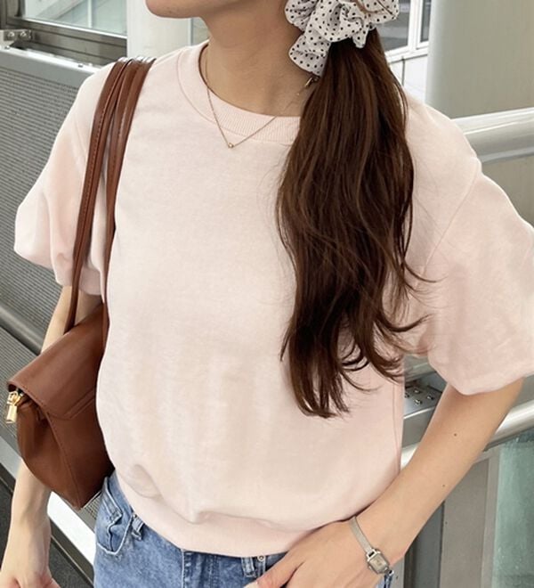 GeeRA（ジーラ）の「パフスリーブスウェットＴ（カットソー）」｜詳細画像