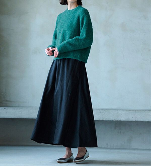 RANAN（ラナン）の「〈ＳＤＧｓ〉ふわふわブークレーニット（ニット・セーター）」｜詳細画像