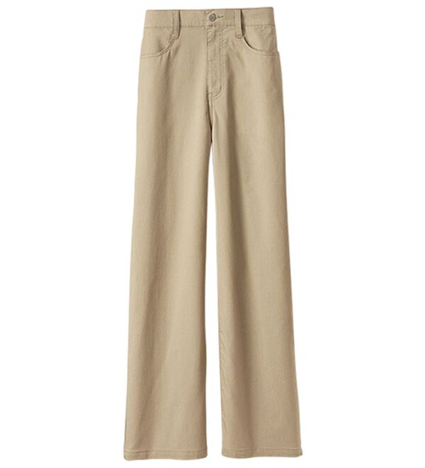 BELLUNA（ベルーナ）の「【チラシ掲載】新感覚！メッシュデニムワイドパンツ（フルレングスパンツ）」｜詳細画像